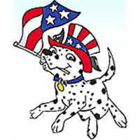 Author Visit:  Rick Arruzza and Dexter the Dog Badge